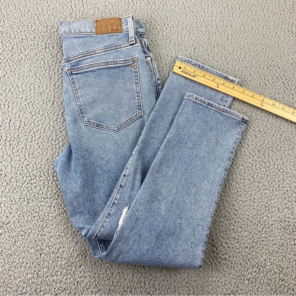 Madewell The Perfect Vintage Distressed Women High Rise Stretch Jeans Size: 28 - Picture 8 of 15